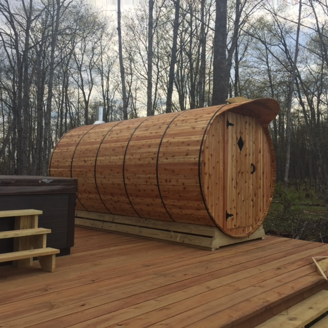 Keweenaw Saunas Custom woodburning handcrafted Upper Peninsula of